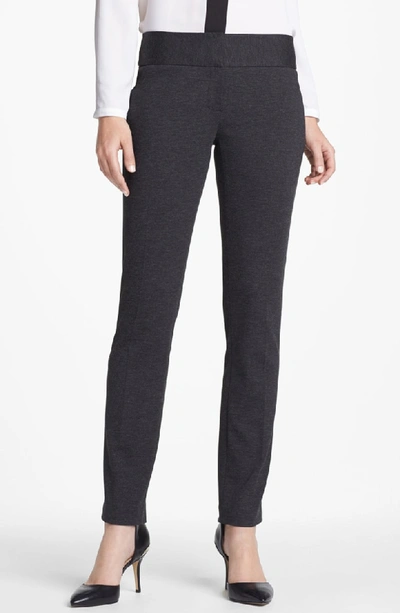Shop Vince Camuto Ponte Ankle Pants In Dark Heather Grey