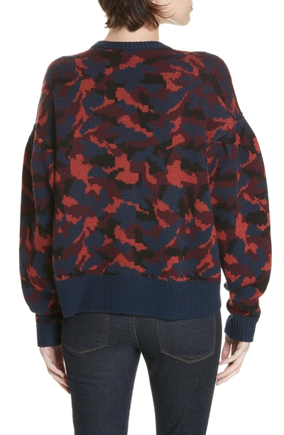 Shop Joie Brycen Merino Wool Sweater In Midnight