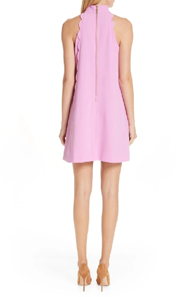 Shop Ted Baker Torrii High Neck Tunic Dress In Pale Pink