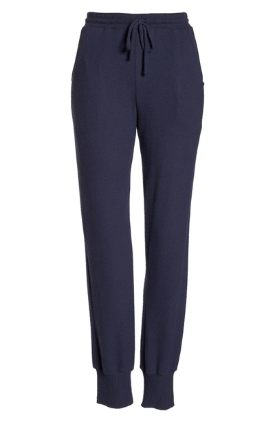Shop Eberjey Cozy Time Runner Lounge Pants In Northern Lights