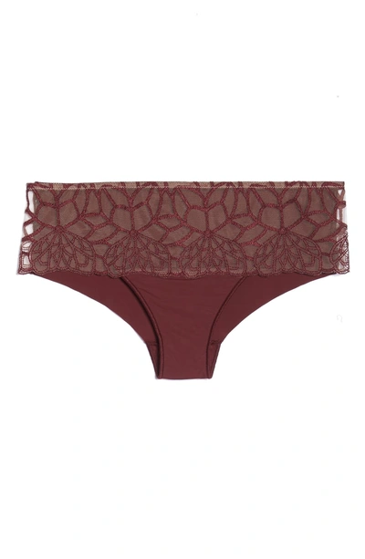 Shop Simone Perele Java Hipster Panties In Henna