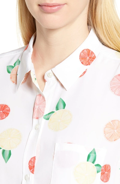 Shop Rails Kate Print Shirt In Citrus
