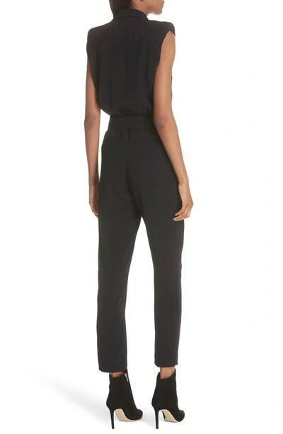 Shop Iro Sleeveless Jumpsuit In Black