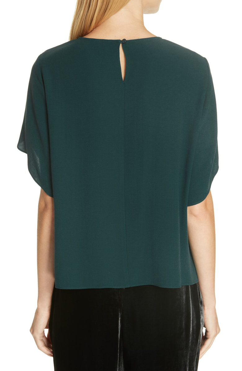 eileen fisher tulip sleeve top