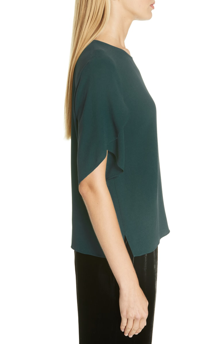 eileen fisher tulip sleeve top