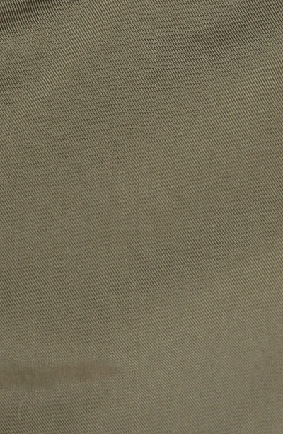 Shop Rag & Bone Henri Crop Silk Pants In Light Olive
