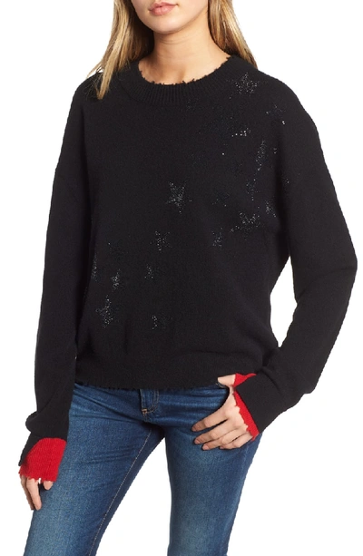 Shop Zadig & Voltaire Gaby Cashmere Sweater In Noir