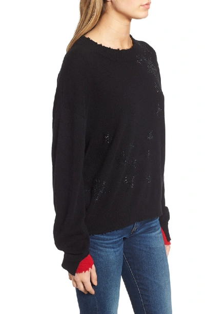 Shop Zadig & Voltaire Gaby Cashmere Sweater In Noir