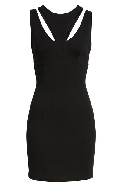 Shop Bailey44 Deuce Ponte Body-con Dress In Black