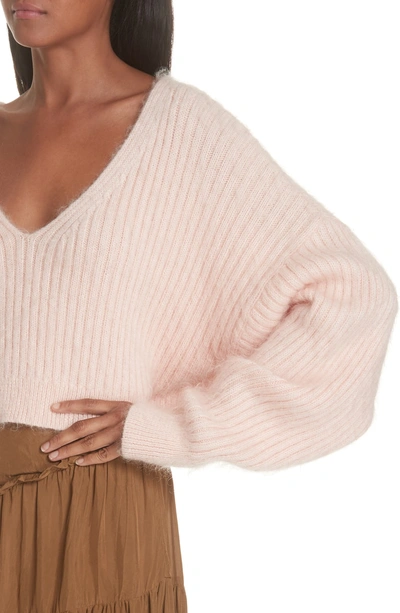 Shop 3.1 Phillip Lim / フィリップ リム Ribbed Wool Blend Sweater In Blush