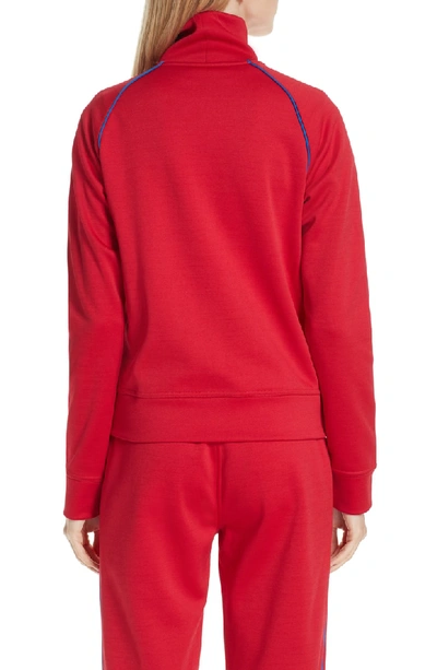 Shop Rag & Bone Naval Track Jacket In True Red