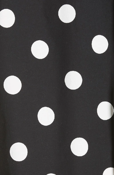 Shop Marc Jacobs Polka Dot Dress In Black/ White
