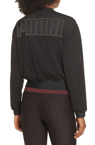 Shop Puma Luxe Jacket In  Black