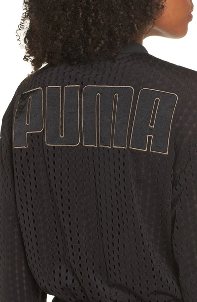 Shop Puma Luxe Jacket In  Black