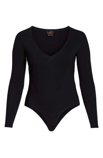 Shop Ashley Graham X Marina Rinaldi Zaffera Bodysuit In Black