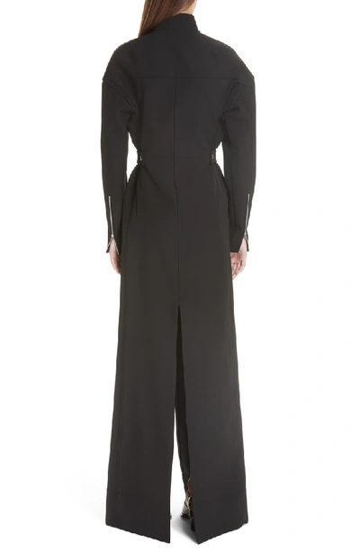 Shop Kwaidan Editions Long Sleeve Dress In Black