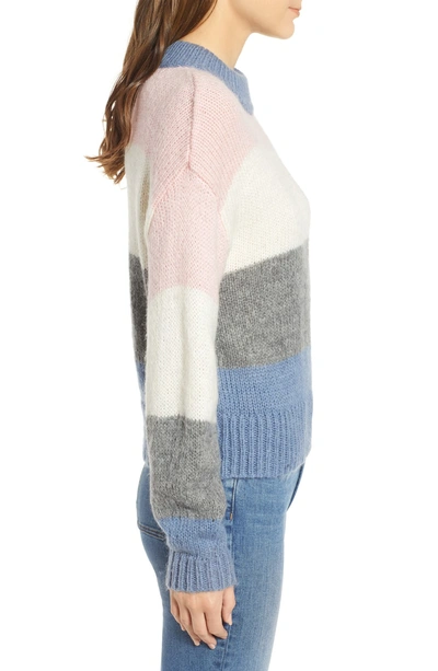 Shop Rebecca Minkoff Kendall Stripe Sweater In Blue Multi