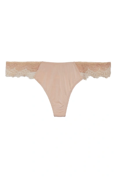 Shop B.tempt'd By Wacoal Wink Worthy Thong In Au Natural