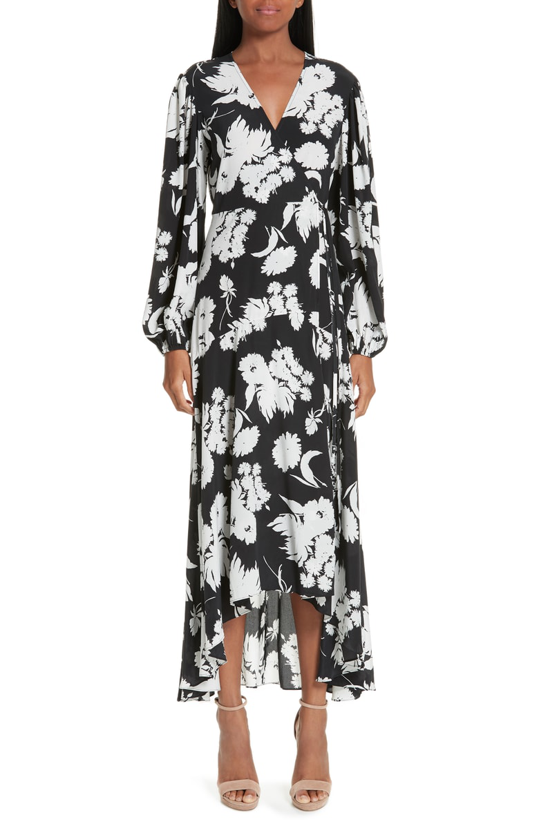 ganni kochhar wrap dress