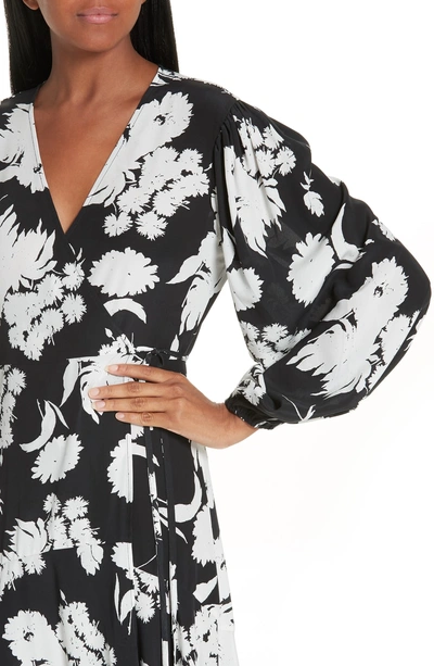Ganni kochhar top wrap dress