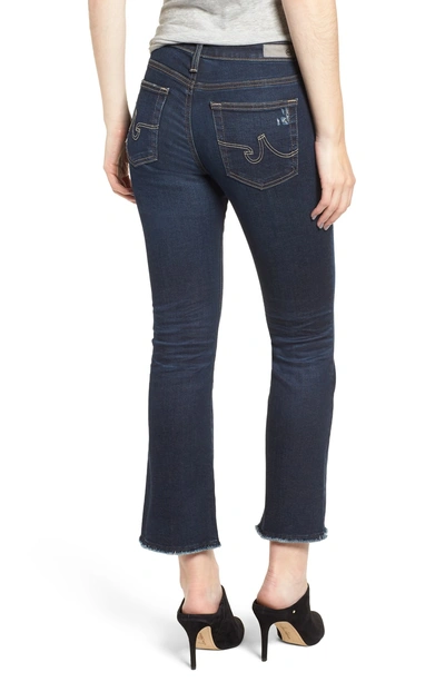 Shop Ag Jodi High Waist Crop Flare Jeans In 8 Years Blue Lament