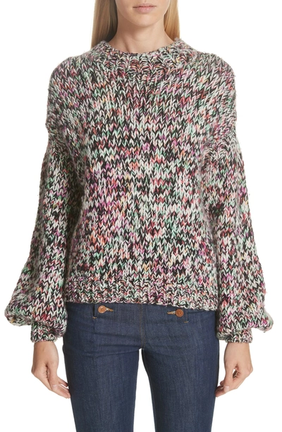 Shop Ulla Johnson Rhea Merino Wool Sweater In Multi