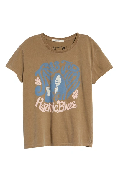 Shop Junk Food Janis Joplin Tee In Scout