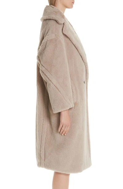 Shop Max Mara Ginnata Teddy Bear Icon Faux Fur Coat In Turtledove