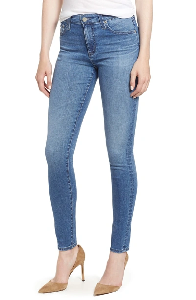 Shop Ag 'the Farrah' High Rise Skinny Jeans In 15 Years Chronic