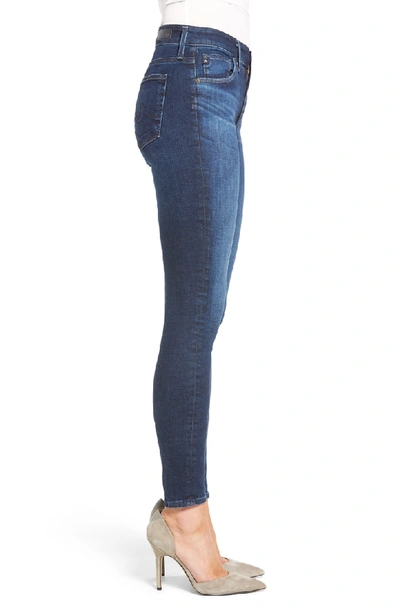 Shop Ag 'the Farrah' High Rise Skinny Jeans In Paradox Blue