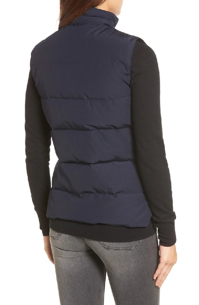 Shop Canada Goose Freestyle Down Vest In Admiral Blue