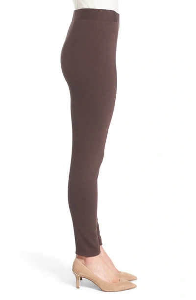 Shop Vince Camuto Two By  Seamed Back Leggings In Espresso