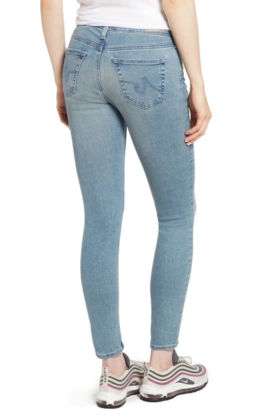 Shop Ag The Farrah Ankle Skinny Jeans In Free Form