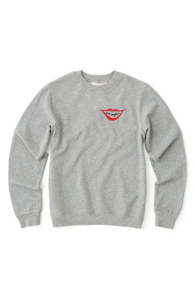 Shop Bando Ban. Do Can't Complain Sweatshirt In Grey