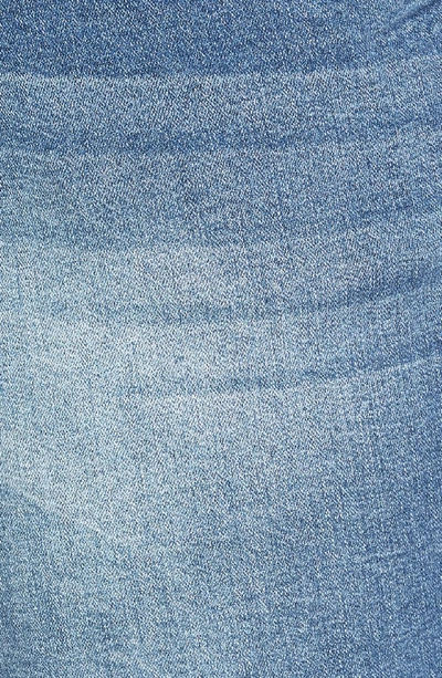 Shop Jag Jeans Ainsley Pull-on Stretch Denim Shorts In Med Indigo