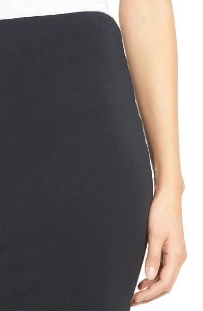 Shop Amour Vert 'yuma' Stretch Knit Skirt In Black