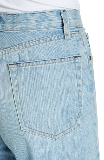 Shop Rag & Bone Haru Wide Leg High Waist Nonstretch Cotton Jeans In Waves