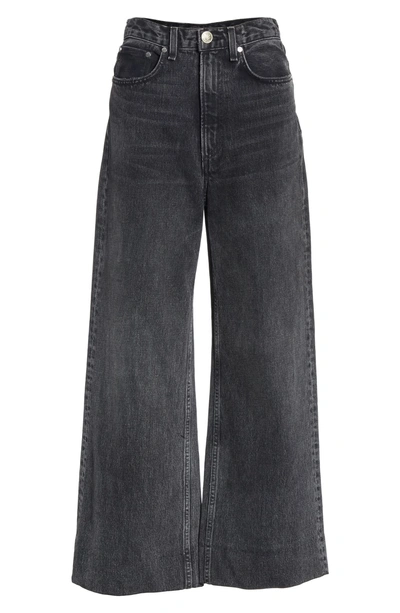 Shop Rag & Bone Haru Wide Leg High Waist Nonstretch Cotton Jeans In Asa