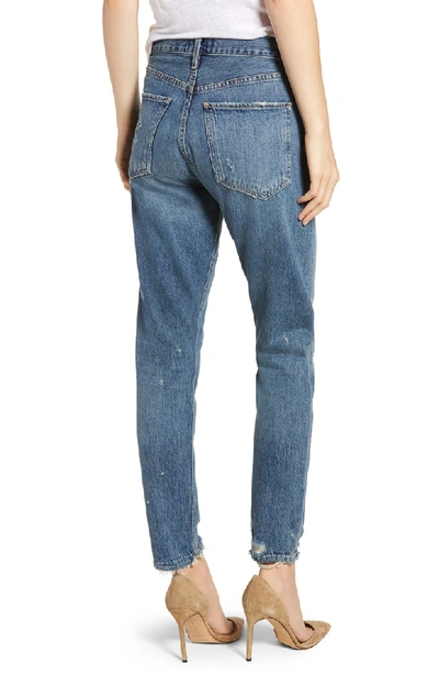 Shop Agolde Jamie High Rise Classic Jeans In Grade