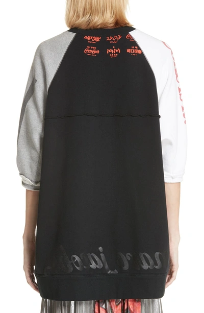 Shop Marc Jacobs Patchwork Sweatshirt In Black Multi