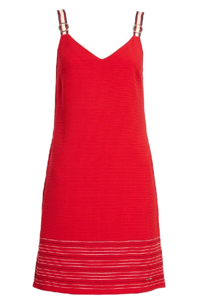 Shop Ted Baker Colour By Numbers Lanchal A-line Dress In Red