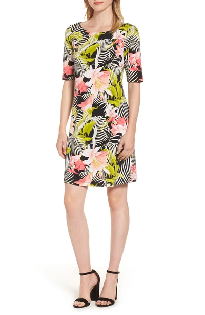 Shop Tommy Bahama Cactus Rica Shift Dress In Black