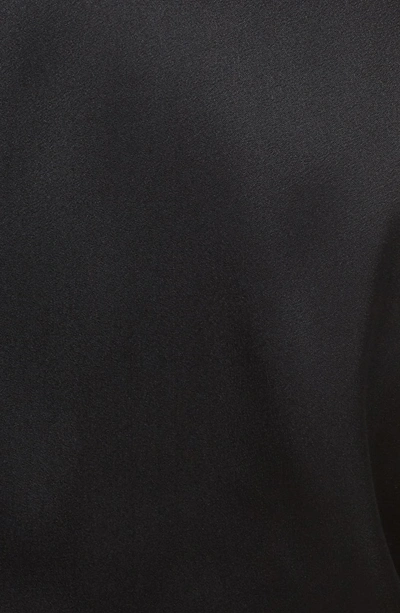 Shop Ashley Graham X Marina Rinaldi Bambola Bloused Bodysuit In Black 2