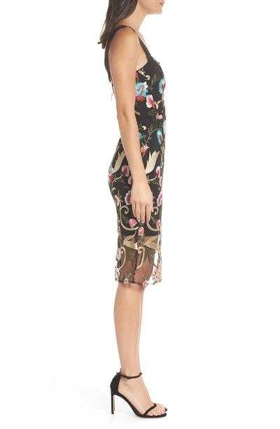 Shop Bronx And Banco Agata Midi Dress In Multi Color