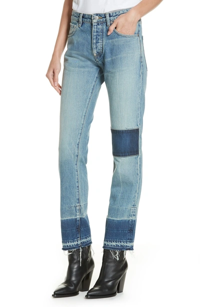 Shop Ambush Patch Jeans In Blue