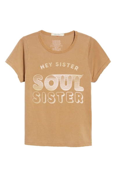 Shop Junk Food Soul Sister Tee In Saffron