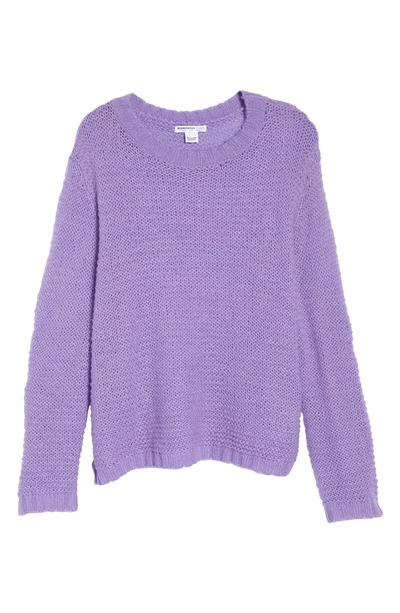 Shop Glamorous Drop Shoulder Sweater In Lilac