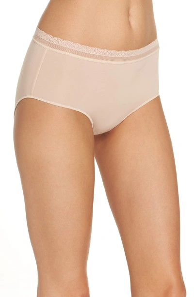 Shop On Gossamer Next To Nothing Hipster Briefs In Champagne