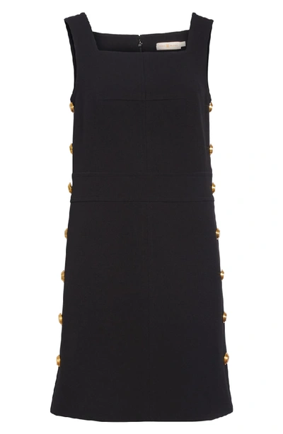 Shop Tory Burch Millie Sleeveless Shift Dress In Black
