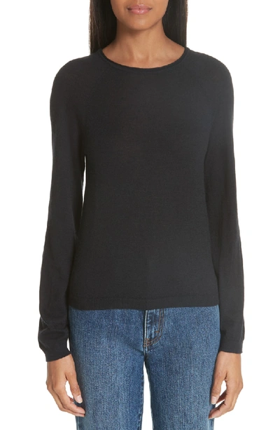 Shop Co Essentials Cashmere Sweater In Black